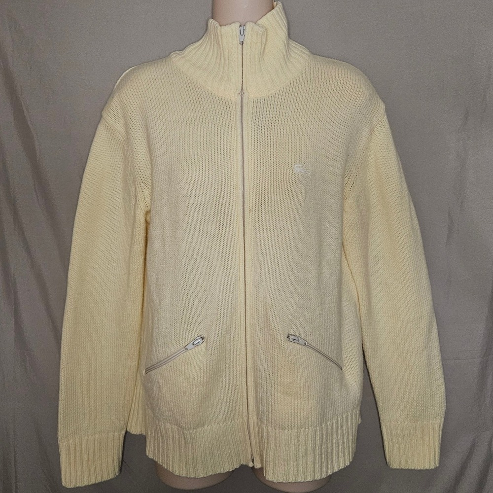 Vintage Lacoste Club Cardigan Sweater